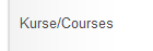 Kurse/Courses